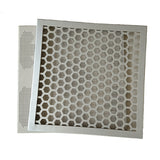 Stretch mesh aluminum veneer