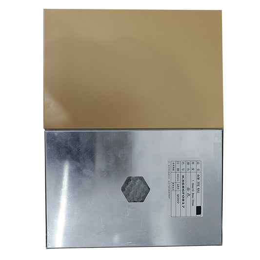Honeycomb aluminum veneer
